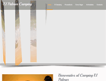 Tablet Screenshot of campingelpalmar.com.ar